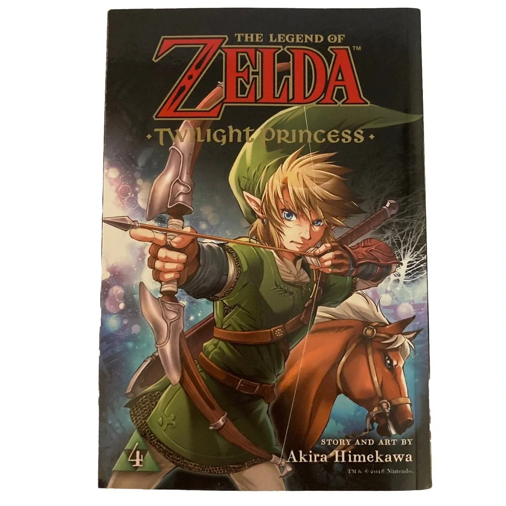 The Legend of Zelda: Twilight Princess 1 2 3 4 5 Graphic Novels Akira Himekawa